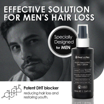 ThickTails Men's Root Stimulating Leave-In Serum, 100ml