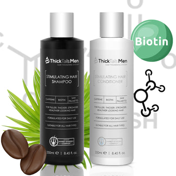 ThickTails Men's Stimulating Hair Growth Shampoo & Conditioner Dual Pack