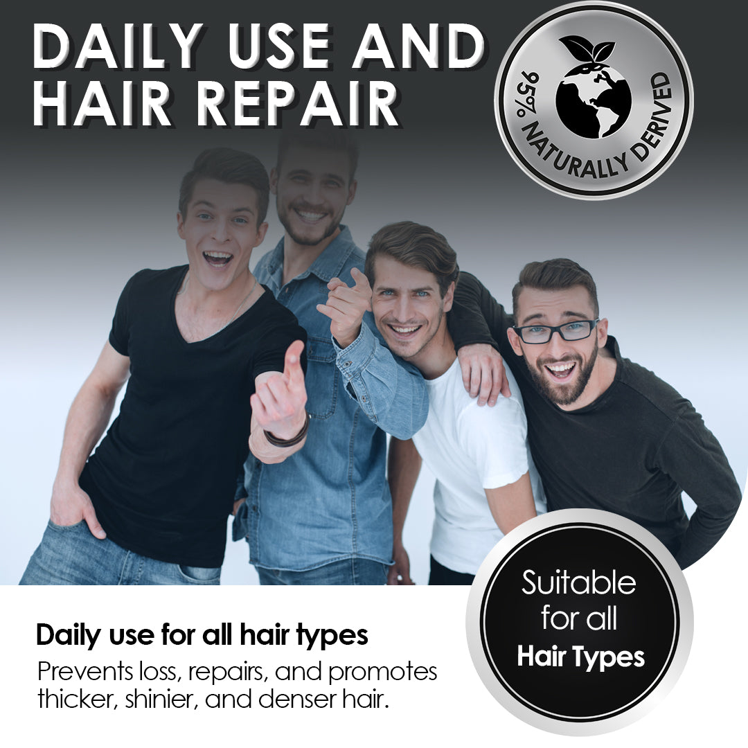 ThickTails Men's Stimulating Hair Growth Shampoo & Conditioner Dual Pack